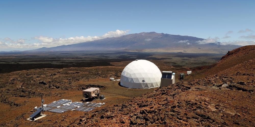 De gesimuleerde Marsbasis op Hawaï