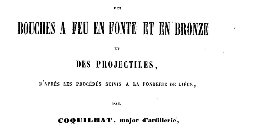 Eén van de publicaties van Casimir-Erasme Coquilhat