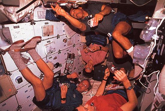 STS-45 crew