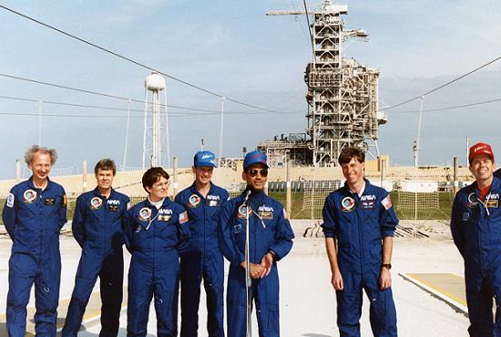 STS-45 crew