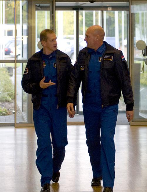 Frank De Winne & André Kuipers