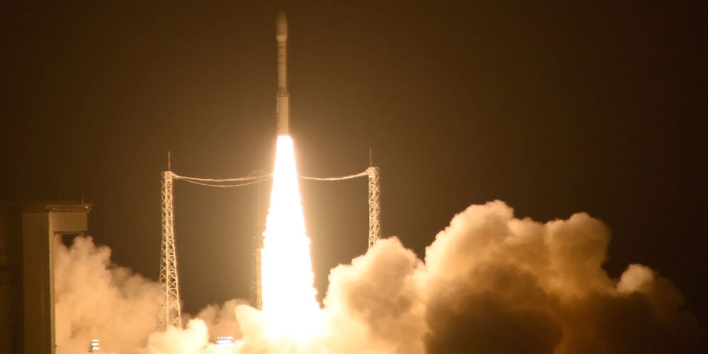 Lancering van de LISA Pathfinder satelliet