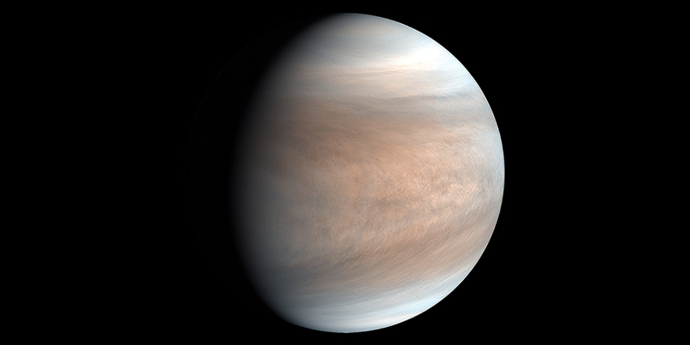 De planeet Venus.