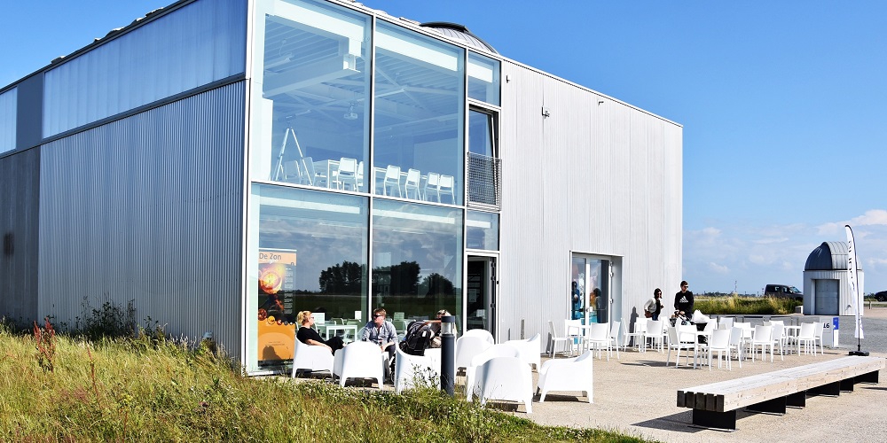 Het Astropolis 'Space Science Center' in Oostende. 