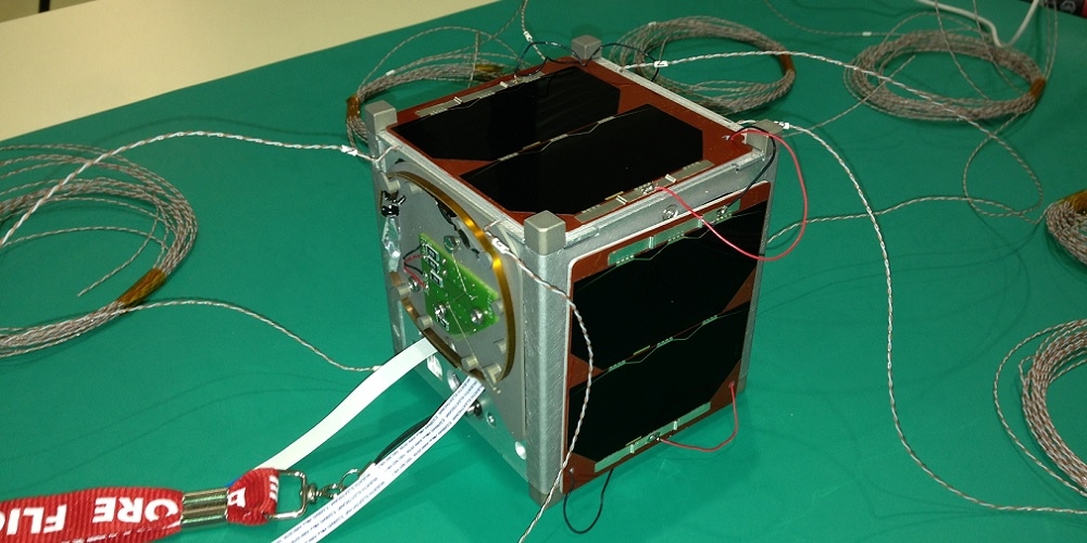 De Belgische nanosatelliet OUFTI-1