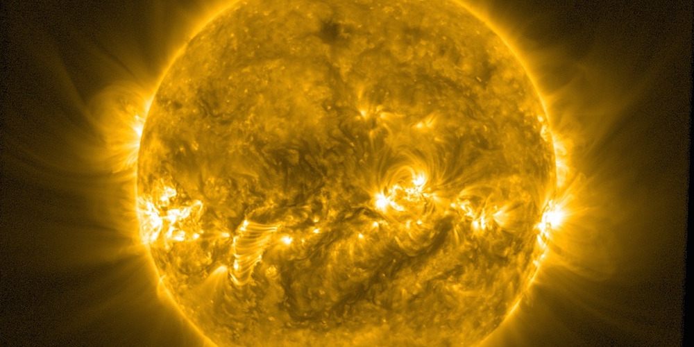 De Zon gezien door de camera van de in België gebouwde satelliet Proba-2