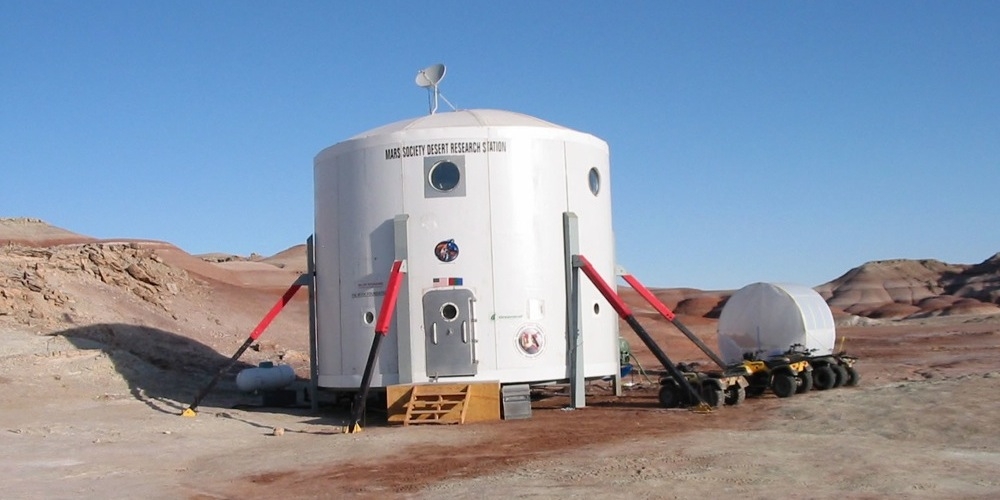 Het Mars Desert Research Station in Utah