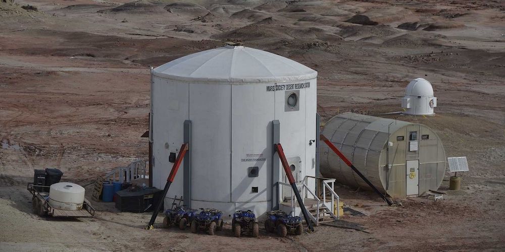 Het Mars Desert Research Station.